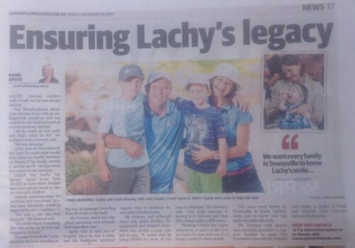 Always ensuring Lachy's Legacy